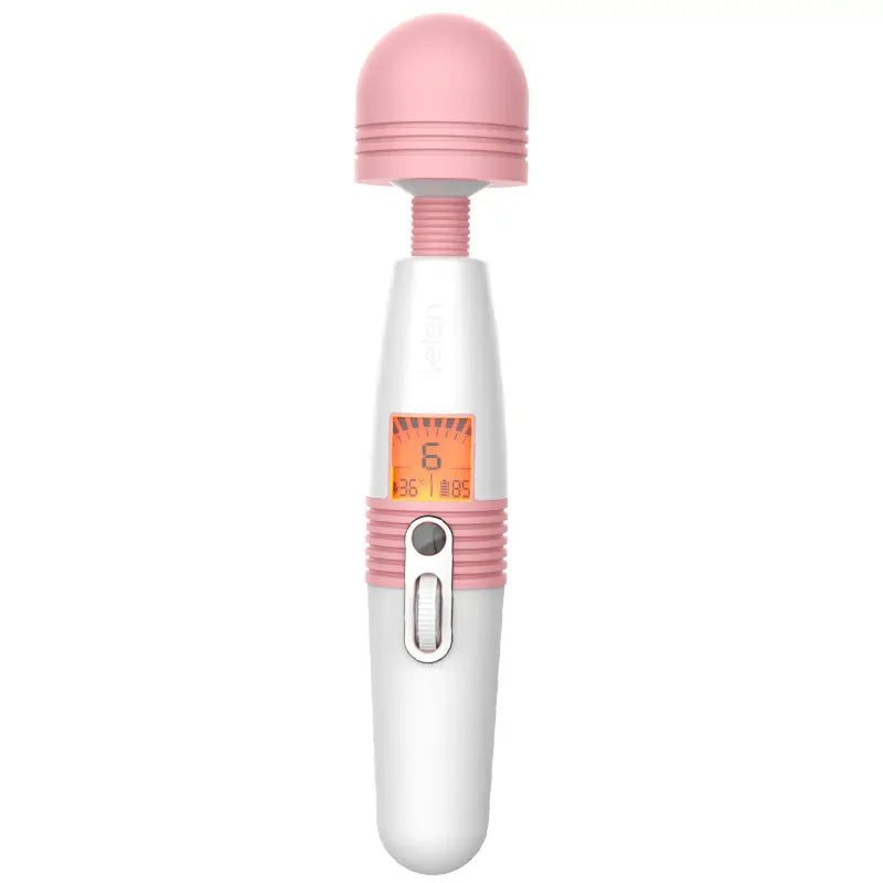 LCD Display Deluxe Rechargeable Wand Vibrator