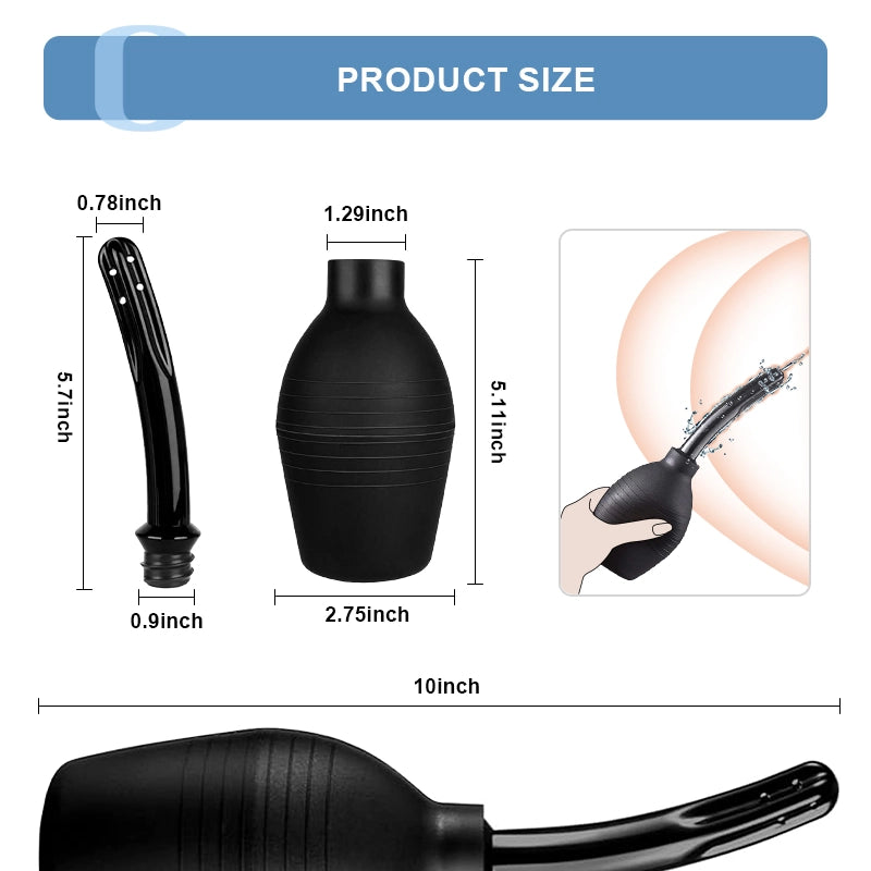 10 oz Silicone Anal Douche