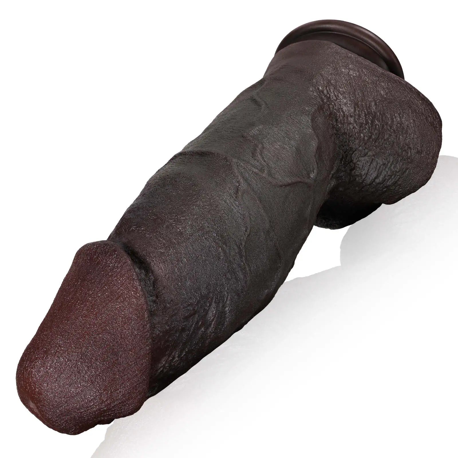 11 Realistic Thick Black Dildo with Suction Cup