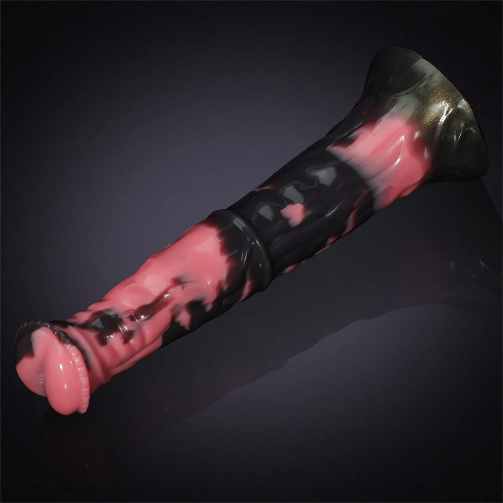 12Inch Ultra Lifelike Trumpet Head Silicone Horse Dildo
