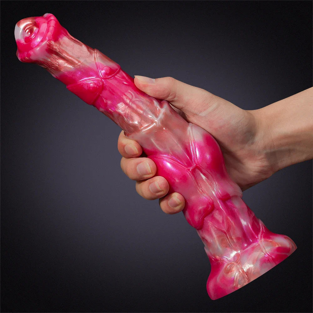 12inch Realistic Big Knot Silicone Horse Dildo