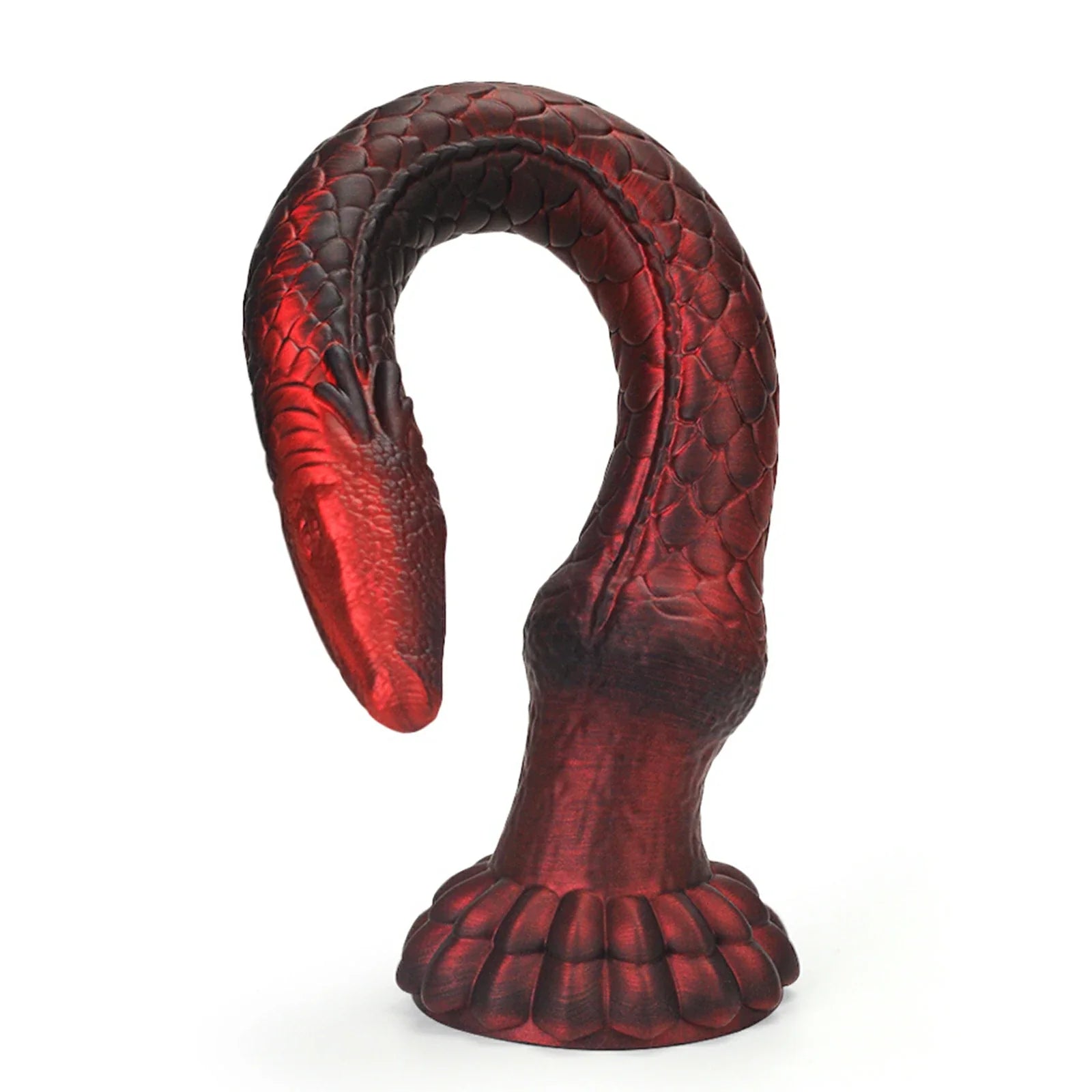 16.4 Inch Soft Silicone Tentacle Dildo Monster Claw Base Fantasy Scales