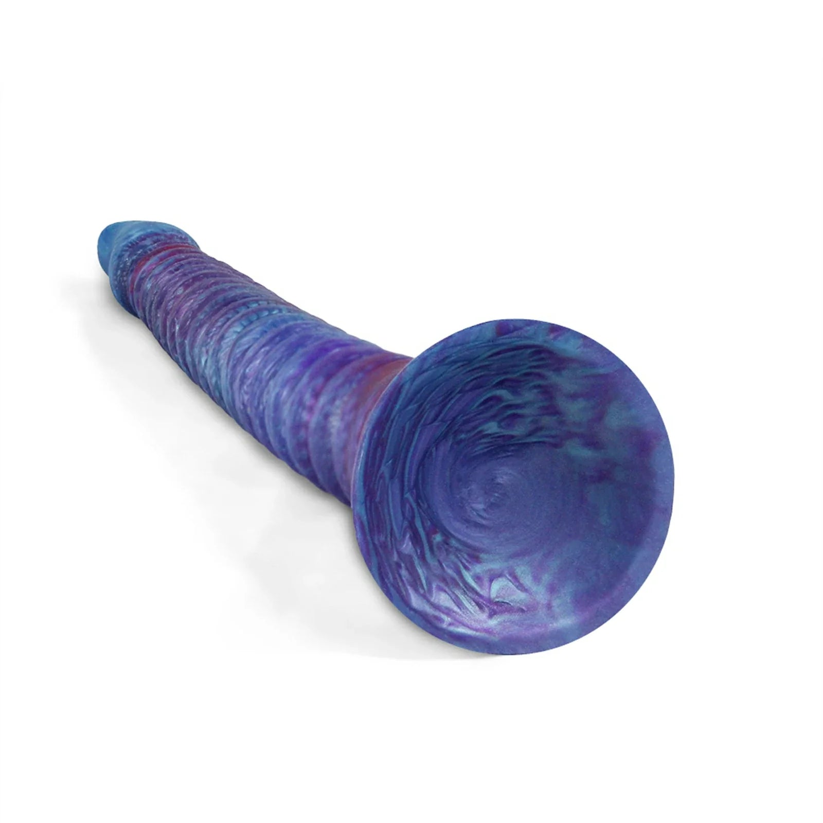 16.8 Inch Realistic Tentacle Dildo Circular Texture Curved Design