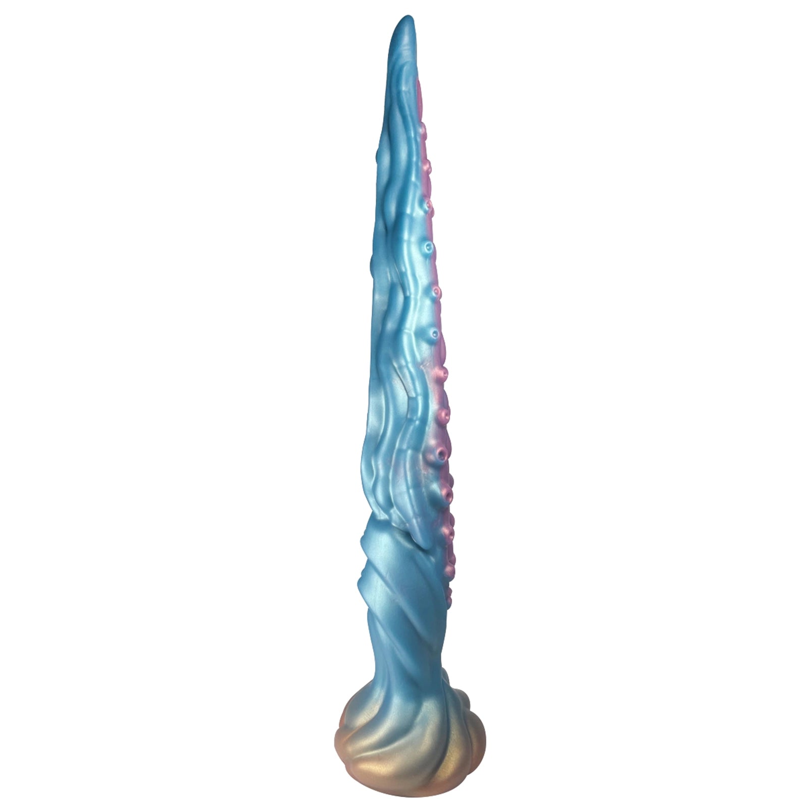 19.6 Curved Fantasy Tentacle Dildo S-shaped Curve with Strong Suction Cup