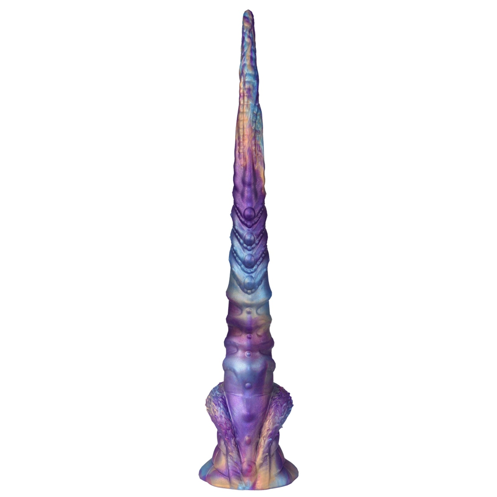 17.5 Fantasy Tentacle Dildo with Ocean Swirl Texture Suction Cup