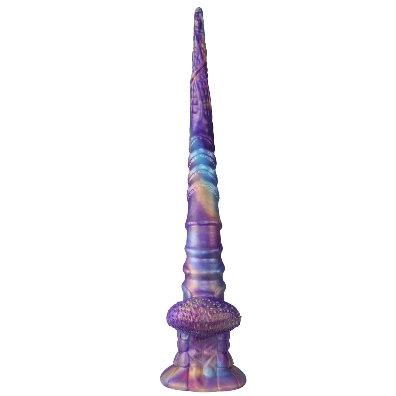 17.5 Fantasy Tentacle Dildo with Ocean Swirl Texture Suction Cup