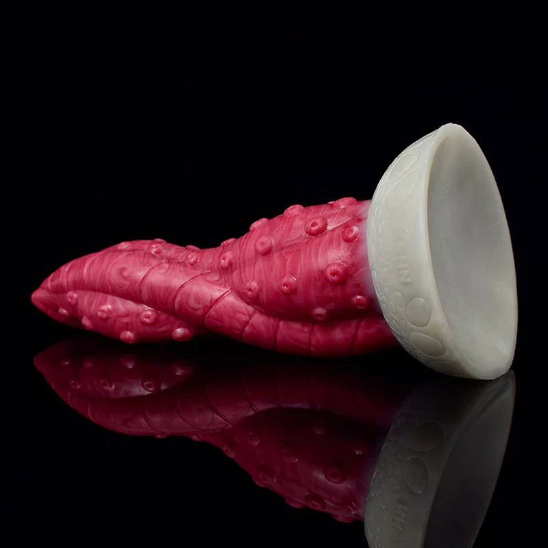 7.67Inch Spiral Shaft Silicone Monster Dildo