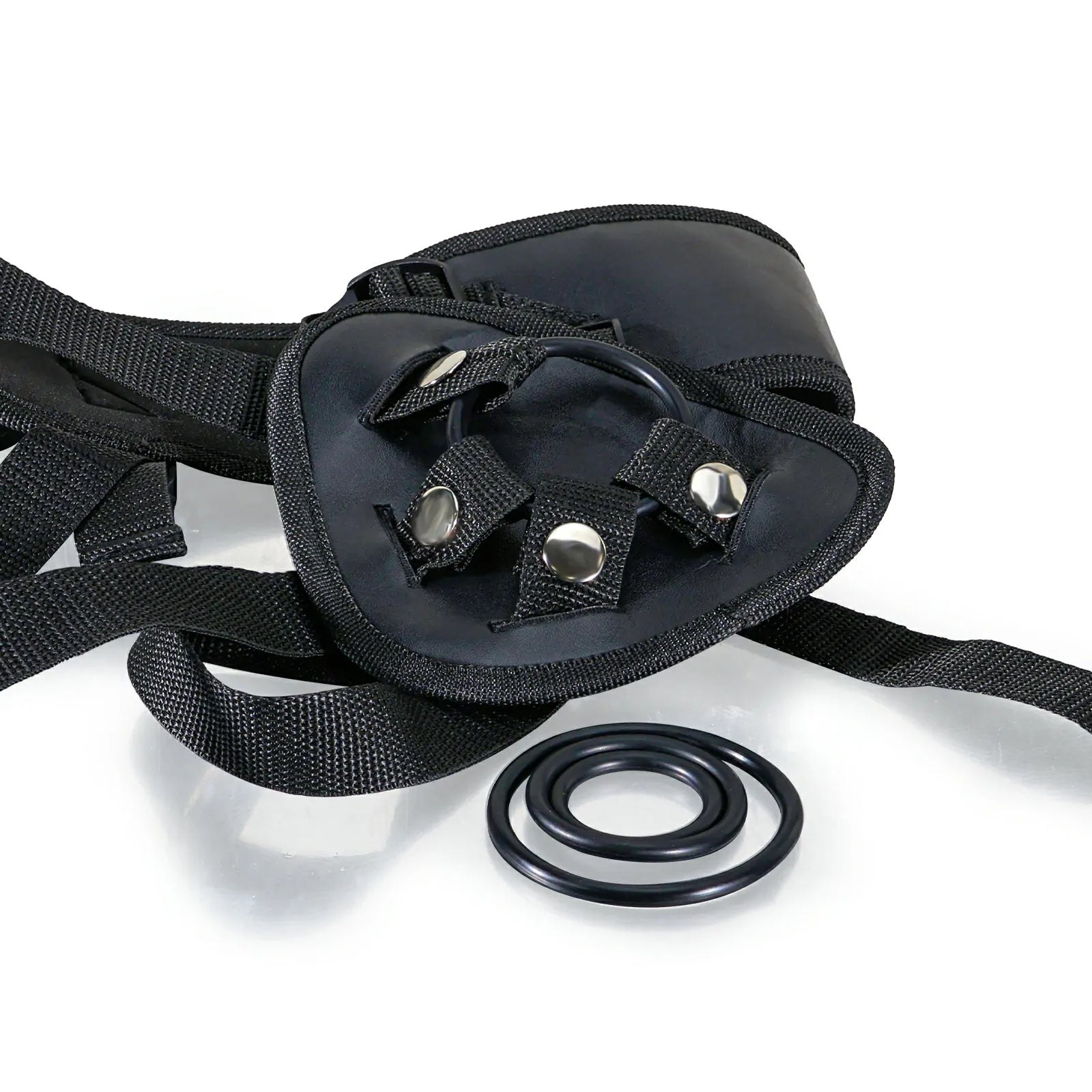 8.4”  Realistic Soft Sliding Skin Strap on Dildo With Silicone Moving Balls