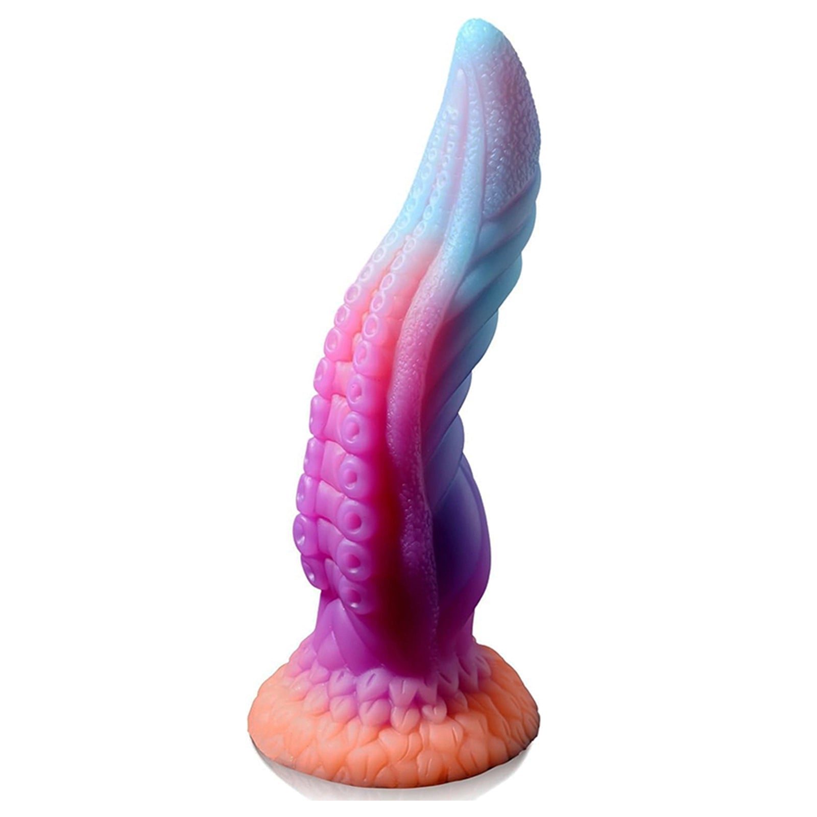 9.8 Colorful Tentacle Dildo with Textured Suction Cup