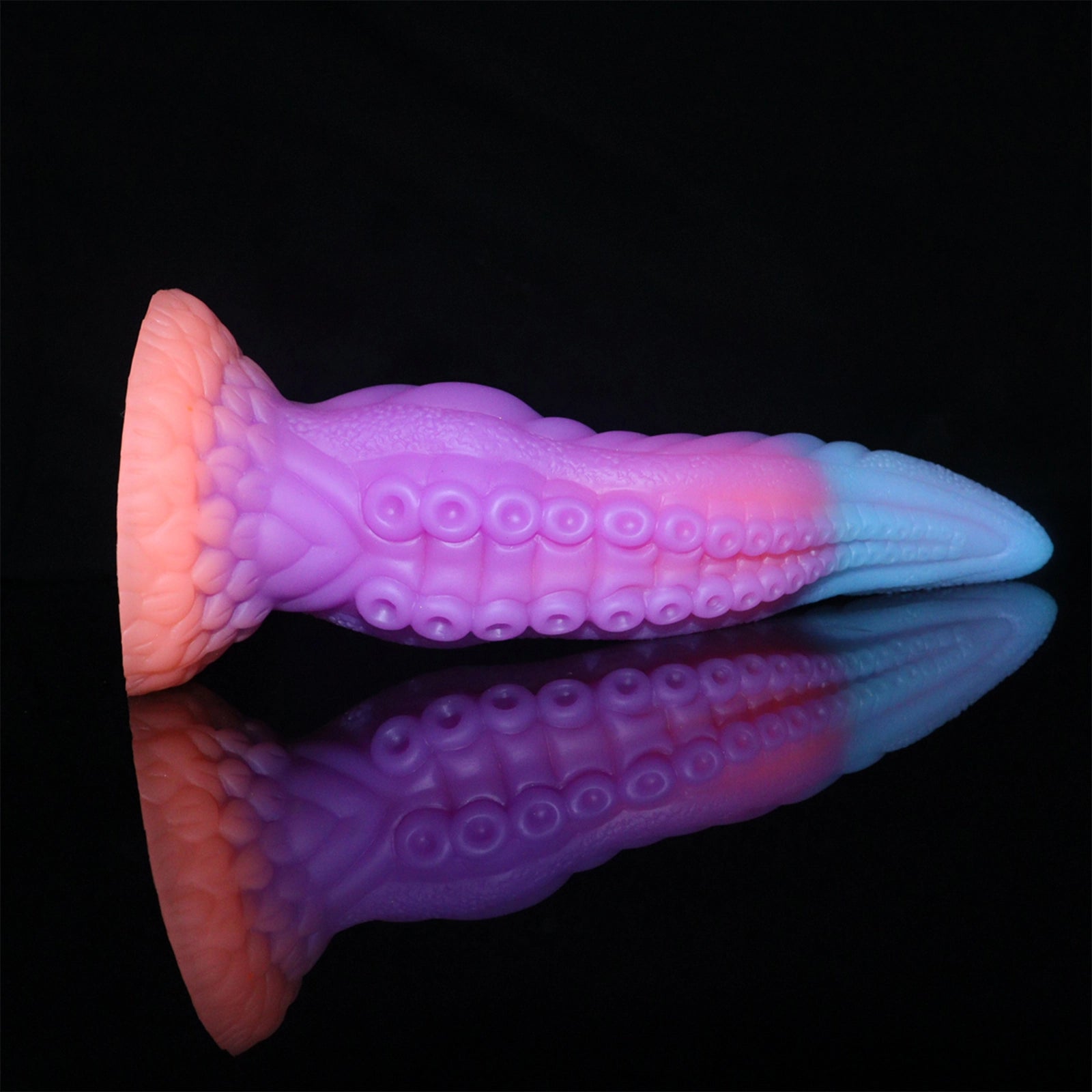 9.8 Colorful Tentacle Dildo with Textured Suction Cup