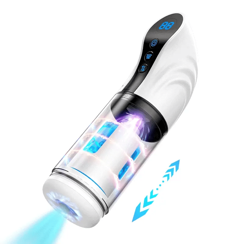 9 Sucking Rotating Thrusting Auto Male Masturbator