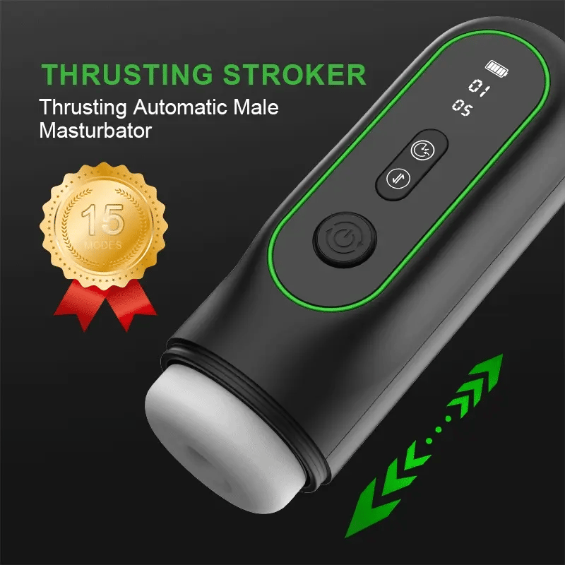 Automatic Thrusting & Sucking Heating Oral Sex Simulator