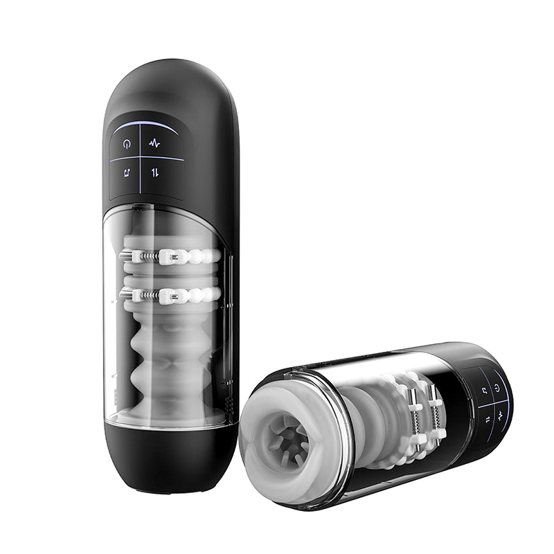 Automatic Thrusting Vibrating Waterproof Male Masturbator