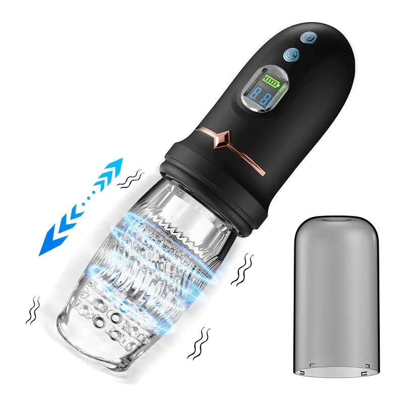 3 In 1 Rotating Thrusting Vibrating Blowjob Machine