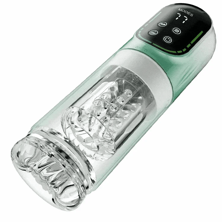 4 in 1 Thrusting Vibrating Sucking Rotating Waterproof Blowjob Machine