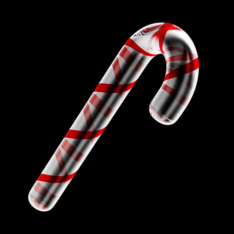 Christmas Cane Dildo with Ribbon 7.28Inch