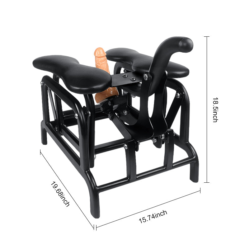 Heavy Hand Rocking Sex Chair With Dildo