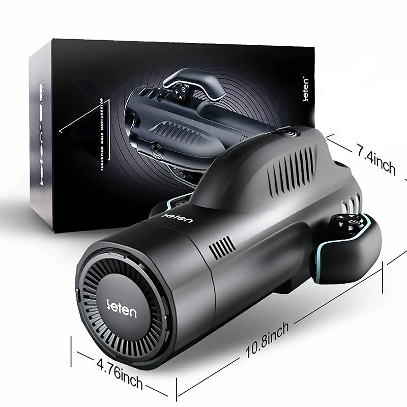 Leten Hands-Free Automatic Thrusting Sucking Male Stroker