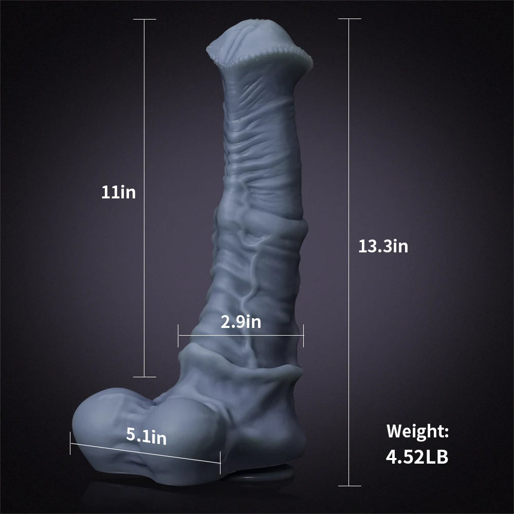 Lifelike Huge Horse Dildo 13.38 Inch