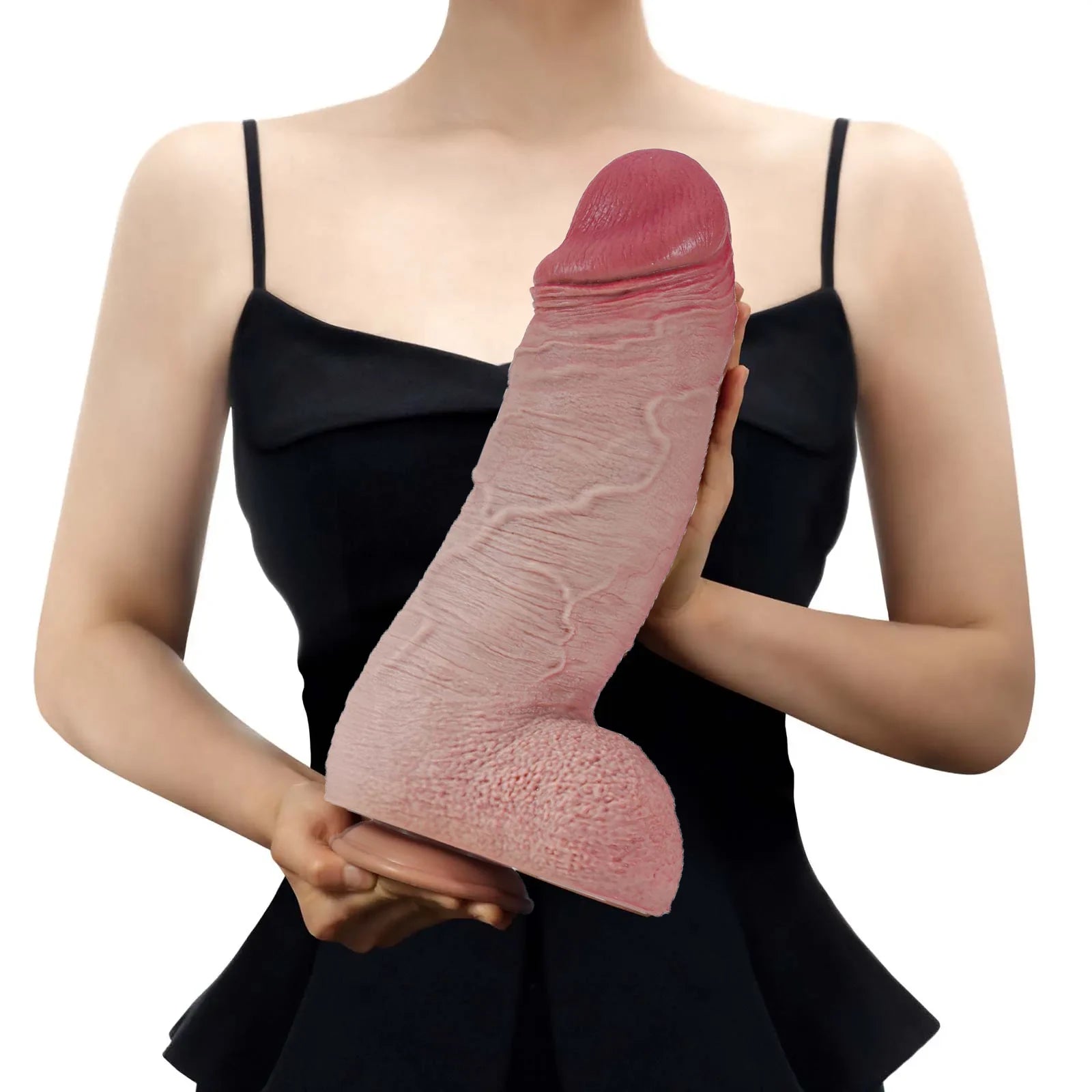 Lifelike Super Thick Silicone Huge Dildo 13 Inch