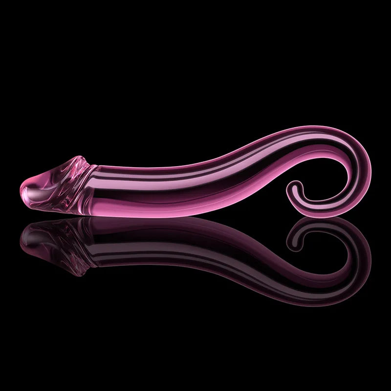 Glass Dildo with Realistic Glans 7.71Inch