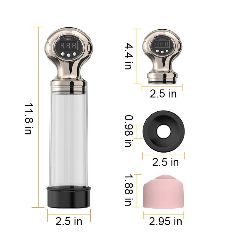 One-key Deflate Electric Penis Enlargement Pump