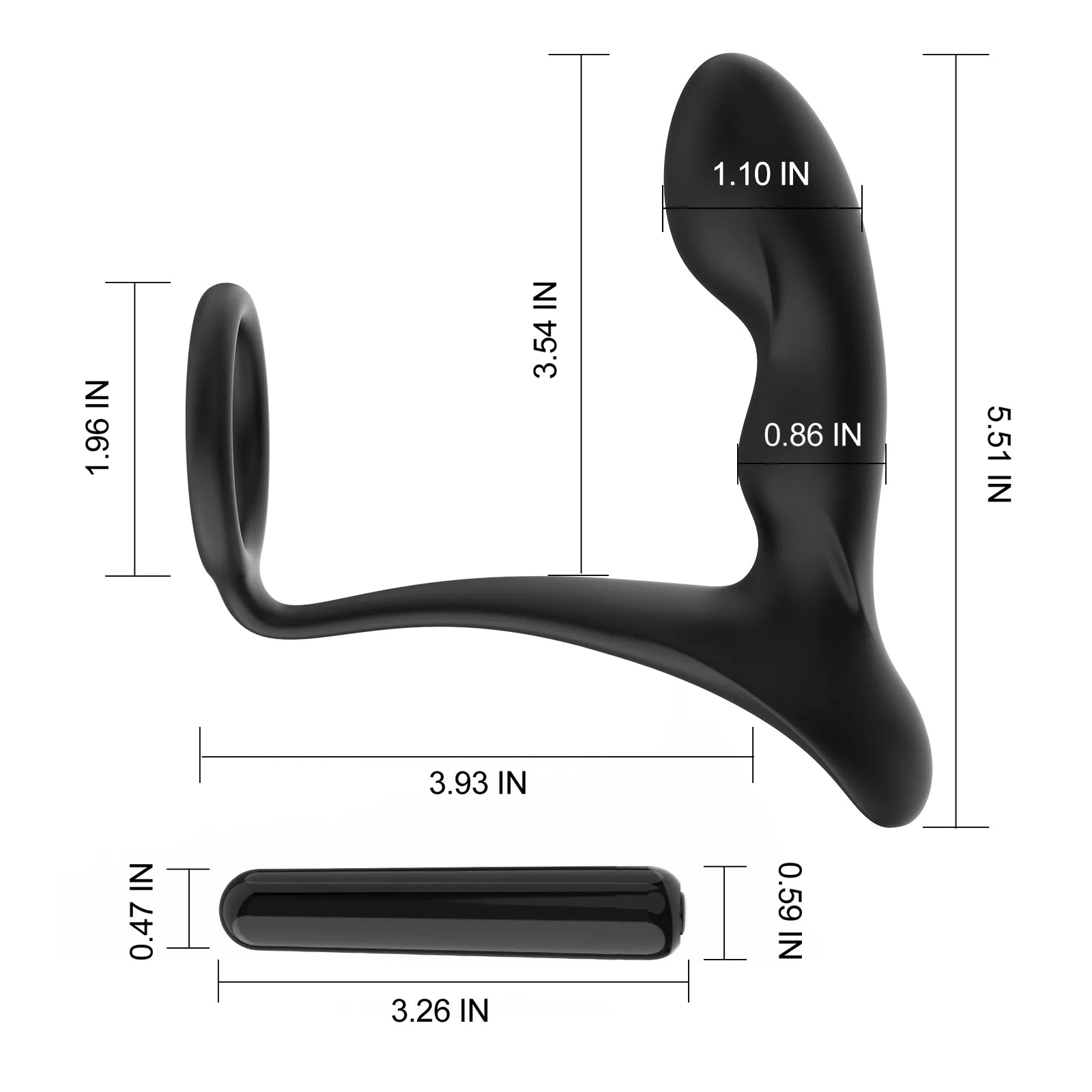 Leten Raptor Wearable Prostate Massager with 7 Vibration Modes