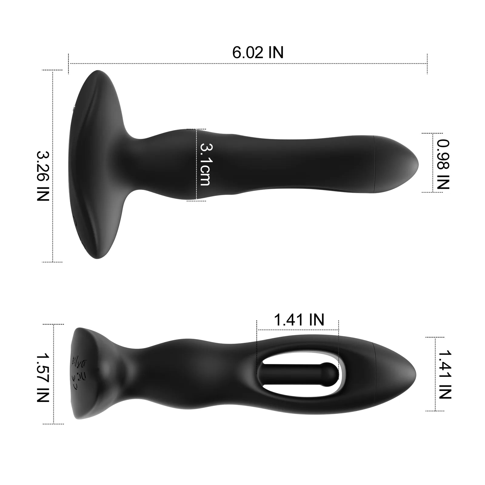 10 Flapping Vibrating Remote Control Prostate Massager Anal Plug Toy