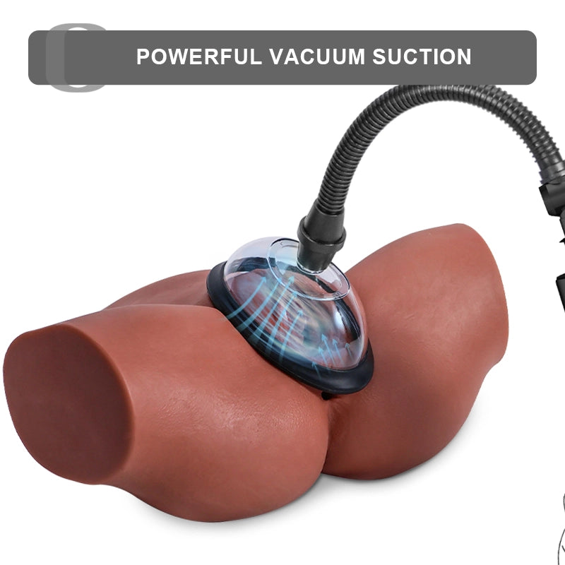 Manual Vacuum Pussy Pump with 2 Suction Cups
