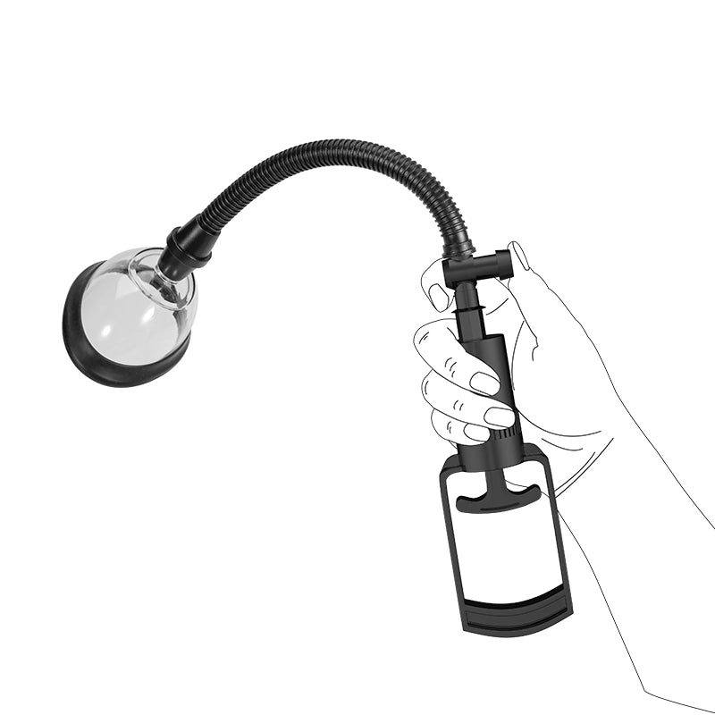 Manual Vacuum Pussy Pump with 2 Suction Cups