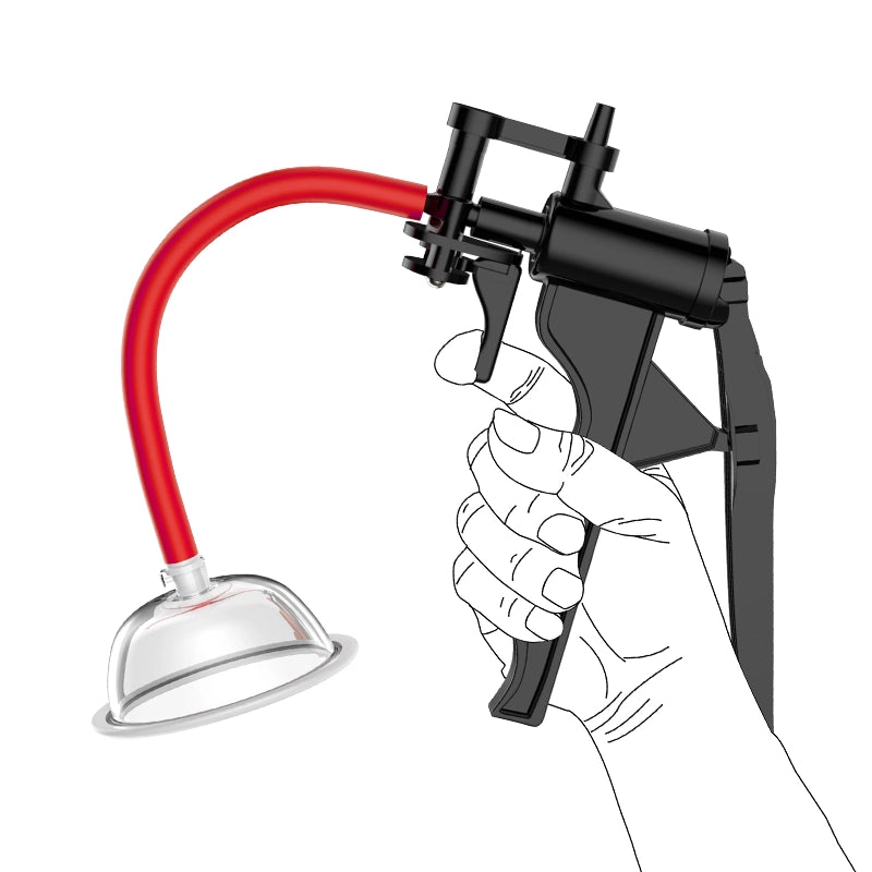 Manual Vacuum Pussy Pump with Silicone Hose