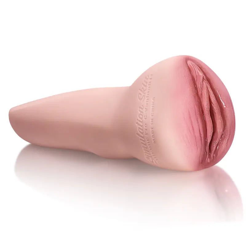 Handheld Realistic Silicone Pocket Pussy Masturbator