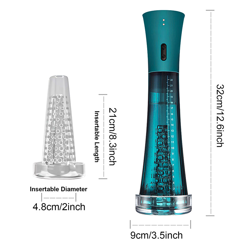 Electric 2 In 1 Vacuum Penis Pump & Men Masturbator