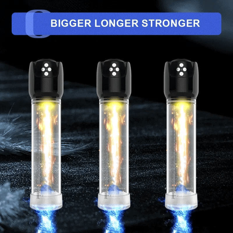 6 Suction Moaning Vacuum Penis Pump with Realistic 3D Sleeve