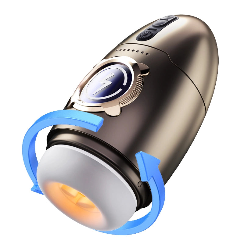 Male Masturbator 7 High Speed Rotating Up To 600rpm