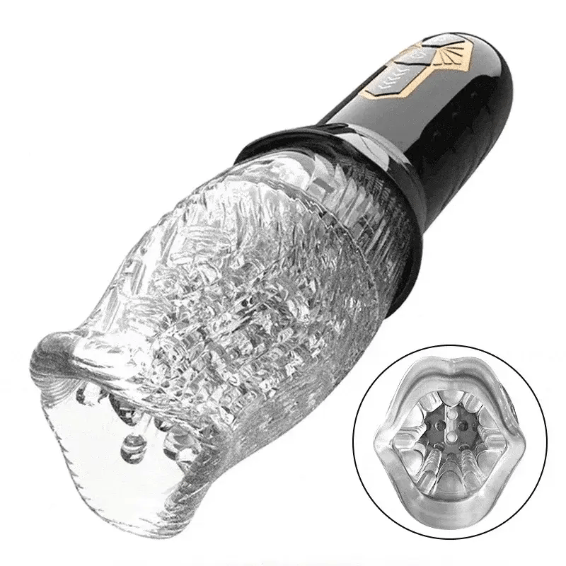 10 Vibration 5 Rotation Oral Sex Simulator