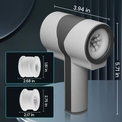 Handheld Automatic Thrusting and Rotating Male Masturbator