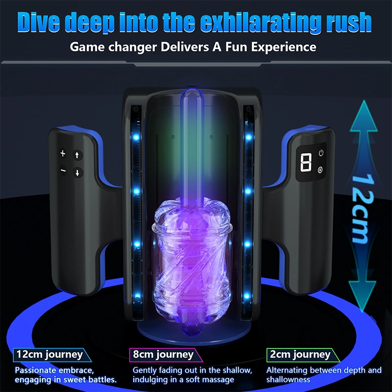 Foldable Version Hands-free Quickshot Stroker