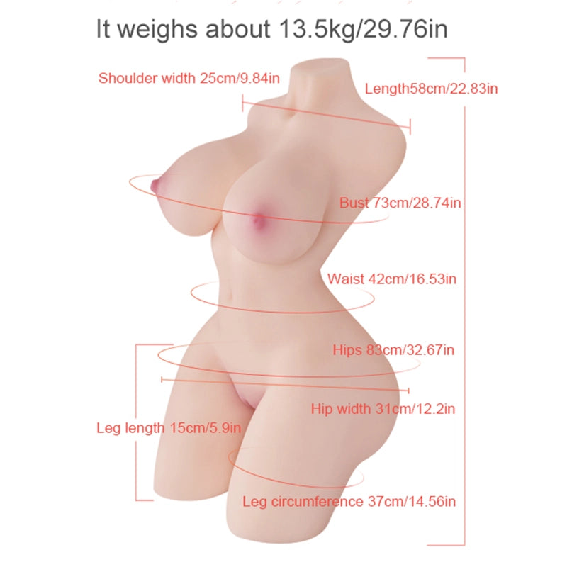 Zenobia-29.76LB Sex Torso For Men