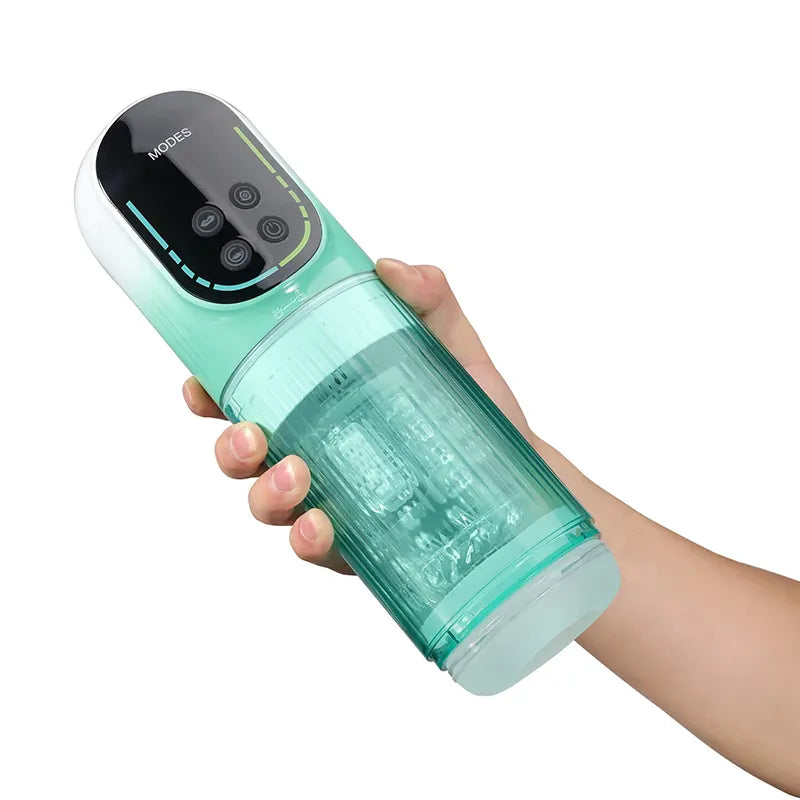 4 in 1 Thrusting Vibrating Sucking Rotating Waterproof Blowjob Machine