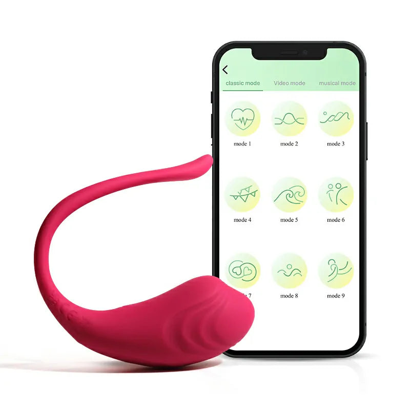 Portable APP Remote Wearable Vibrator