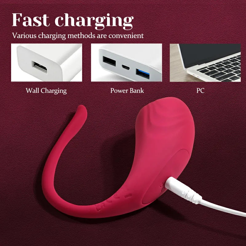 Portable APP Remote Wearable Vibrator