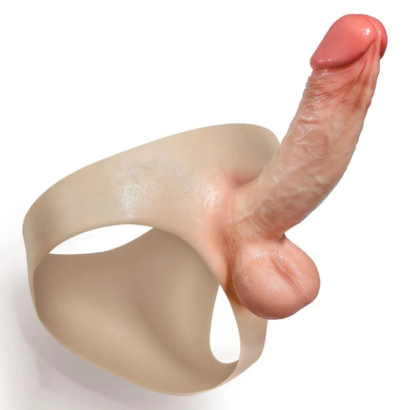 Wearable Hollow Dildo Strap on & Moving Balls