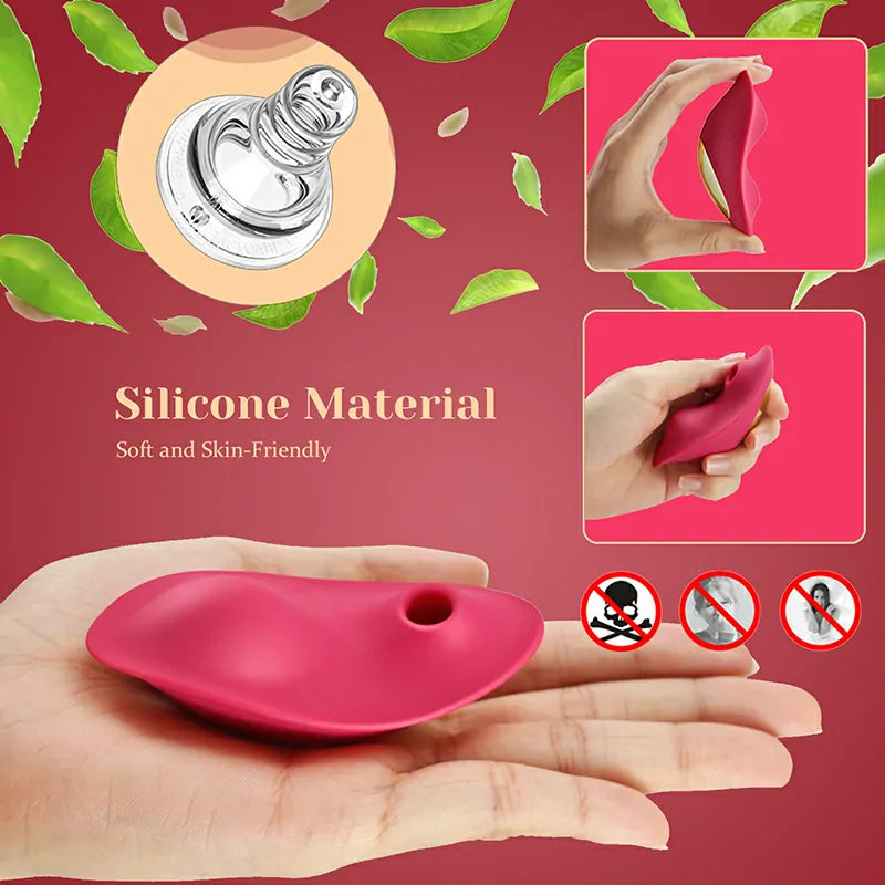 9 Frequency Sucking & Vibration APP Controlled Vibrator