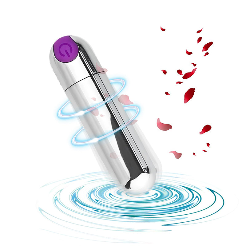 Rechargeable Power Silver Bullet Vibrator