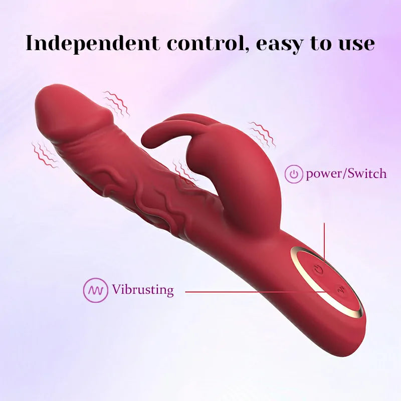 10 Vibration Modes Silicone Best Rabbit Vibrator