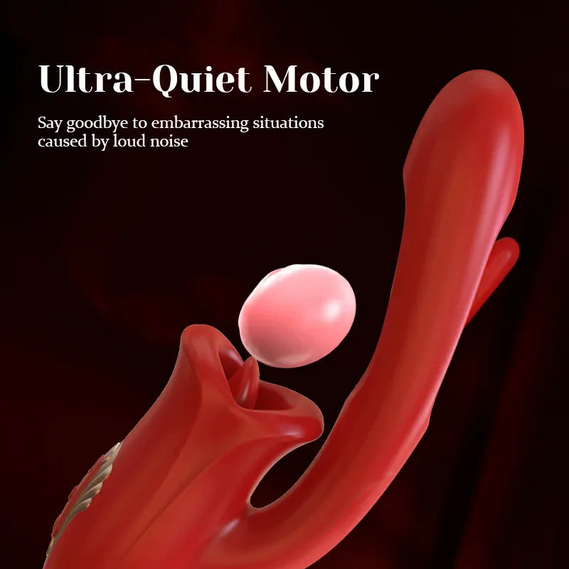 3 In 1 Licking Vibration Tapping Clit Vibrator