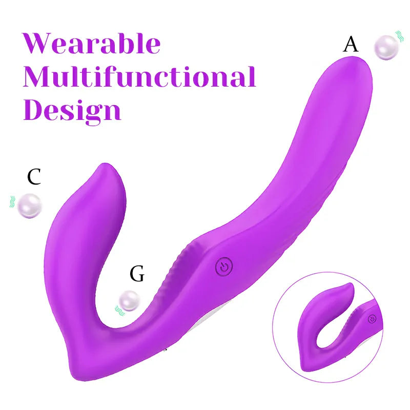 9 Speed Double End Remote Clit Vibrator