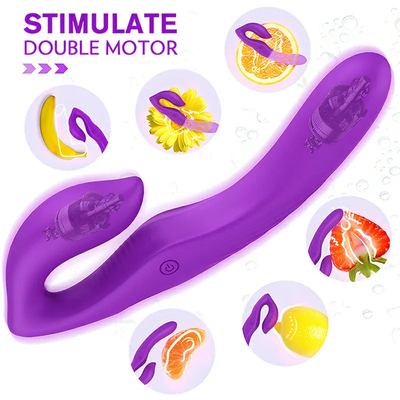 9 Speed Double End Remote Clit Vibrator