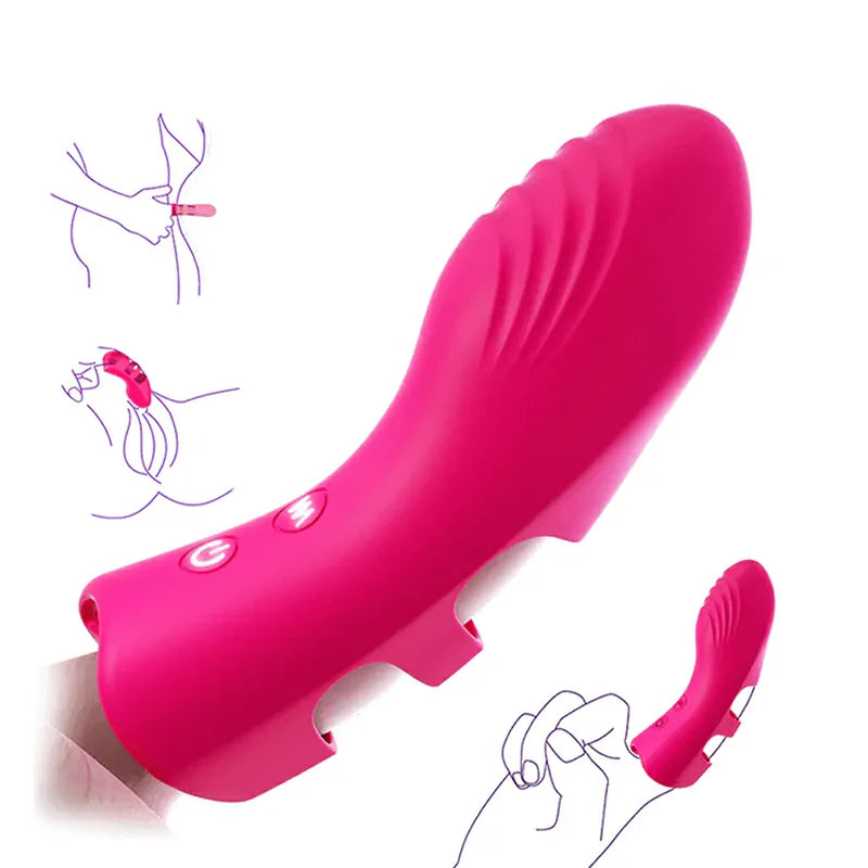 10 Vibration Mode Small Finger Vibrator